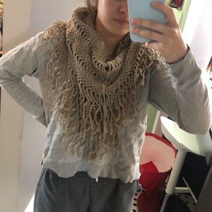 Brown Infinity Scarf